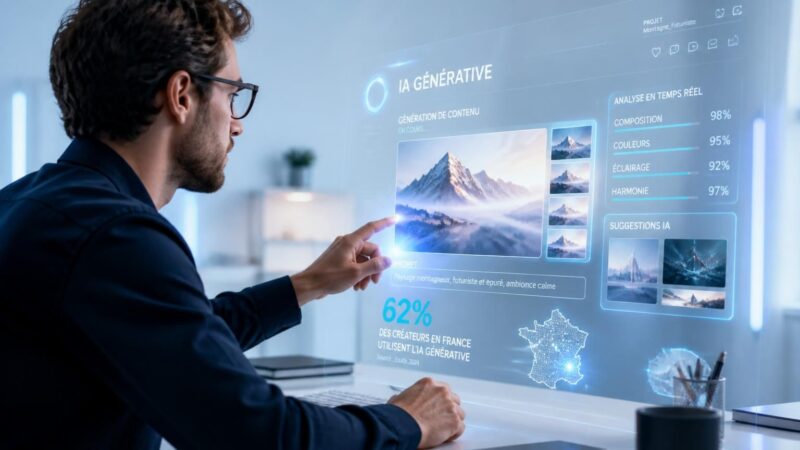 découvrez comment 62 % des créateurs français intègrent l'ia générative dans leurs processus créatifs, transformant ainsi leur manière de concevoir et d'innover.