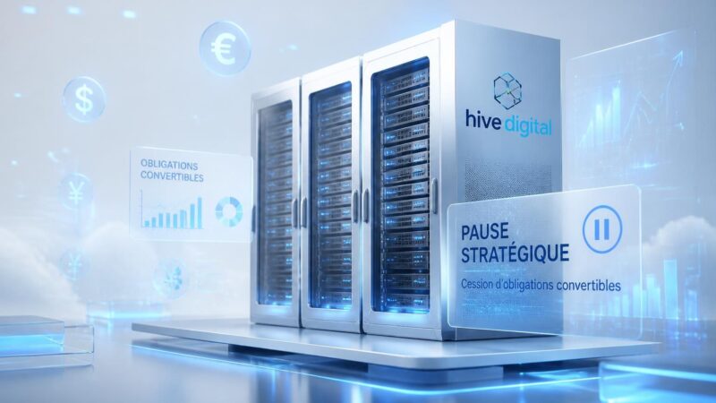 hive digital, promoteur de centres de données, fait une pause stratégique suite à la cession d’obligations convertibles, réévaluant ses prochaines étapes de développement.
