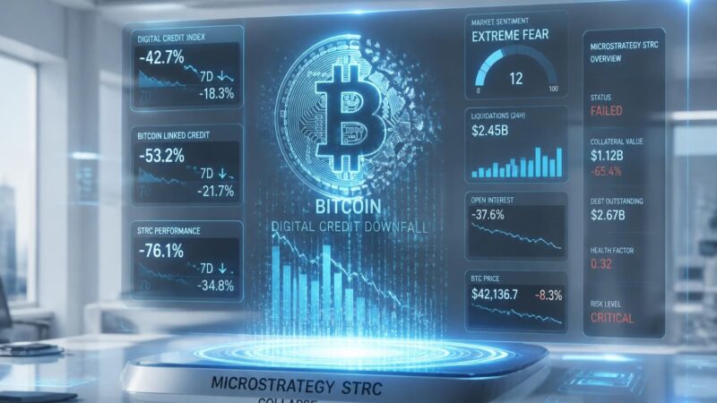 découvrez pourquoi le crédit numérique lié à bitcoin pourrait décliner après l'effondrement du strc de microstrategy, et analysez les impacts de cette technologie sur le marché des cryptomonnaies.