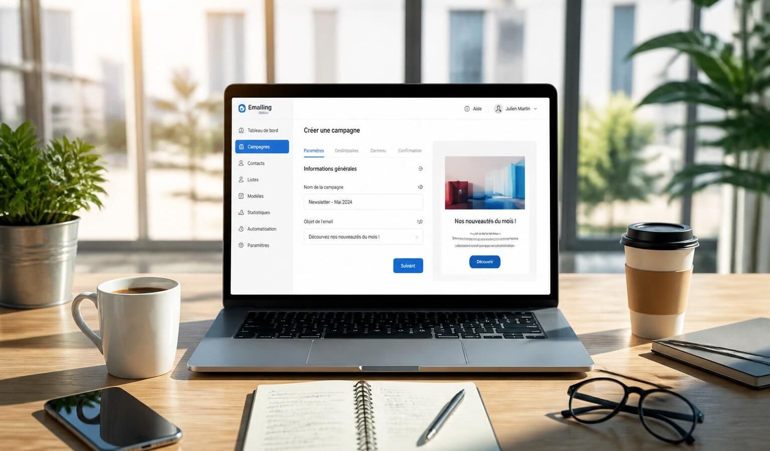 profitez de mailerlite gratuitement et découvrez une solution d'emailing en ligne facile à utiliser, efficace et adaptée à tous vos besoins marketing.