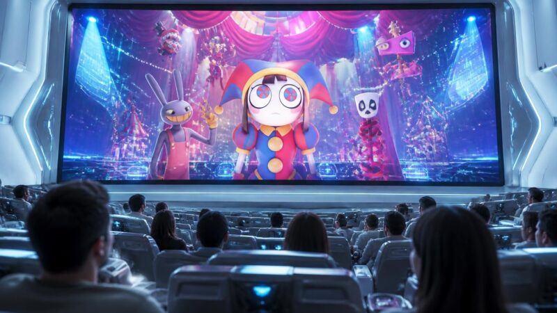 découvrez « the amazing digital circus », le phénomène youtube devenu une aventure spectaculaire à ne pas manquer sur grand écran.