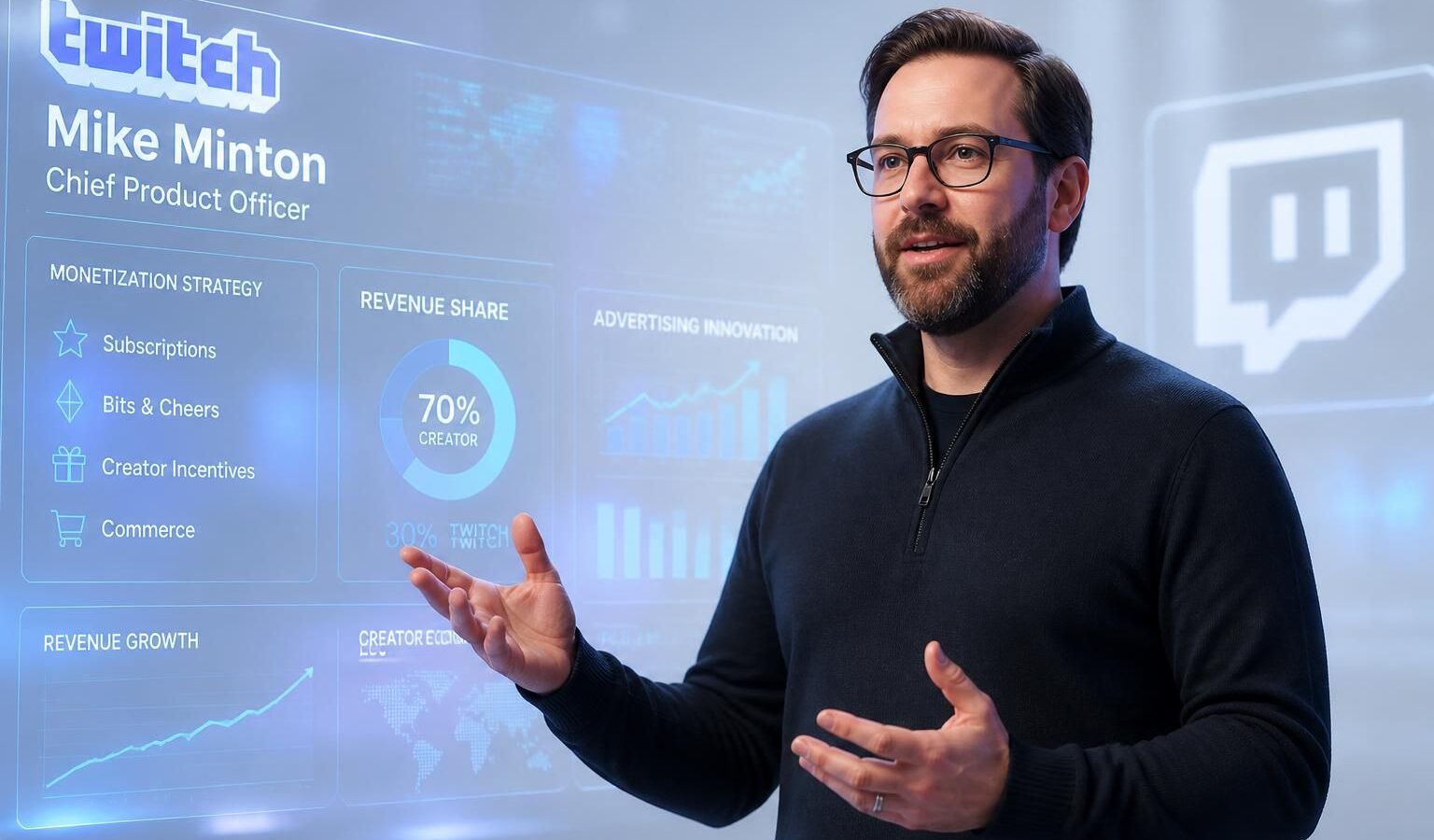 découvrez les stratégies clés de mike minton, cpo de twitch, sur la monétisation, le partage des revenus et la publicité pour optimiser les gains sur la plateforme.