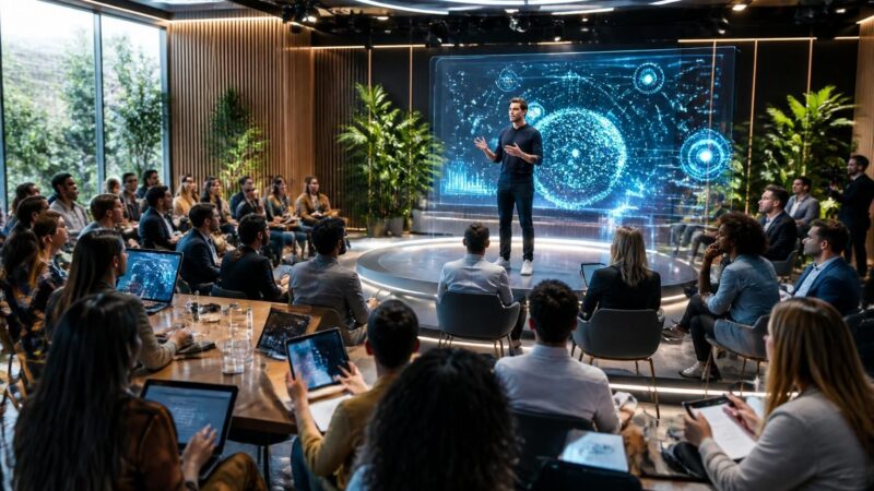 découvrez comment réinventer la conférence b2b à l'ère des créateurs de contenu pour captiver votre audience et maximiser l'engagement.