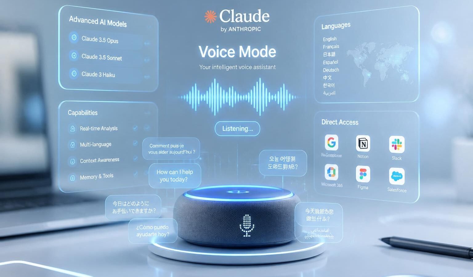 découvrez comment anthropic améliore le mode vocal de claude avec des modèles avancés, la prise en charge multi-langues et un accès direct aux applications pour une expérience utilisateur optimale.