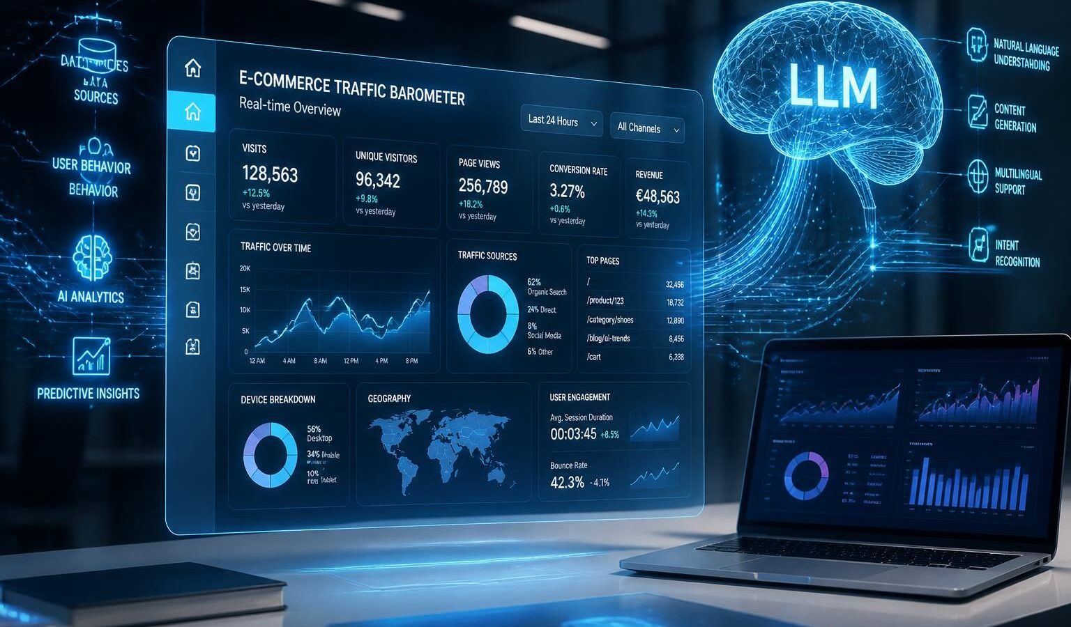 découvrez comment les modèles de langage (llm) révolutionnent la qualité du trafic e-commerce selon le baromètre valiuz, améliorant les performances et l'efficacité des sites en ligne.