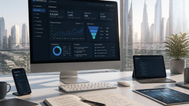 découvrez comment choisir un crm intelligent en 2026 grâce à notre guide complet des solutions incontournables pour optimiser la gestion de votre relation client.