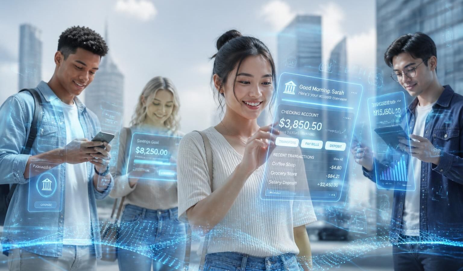 découvrez comment le digital transforme l'accès bancaire pour les jeunes, en facilitant l'ouverture de compte et en réduisant les barrières traditionnelles qui les empêchaient de franchir la porte d'une banque.