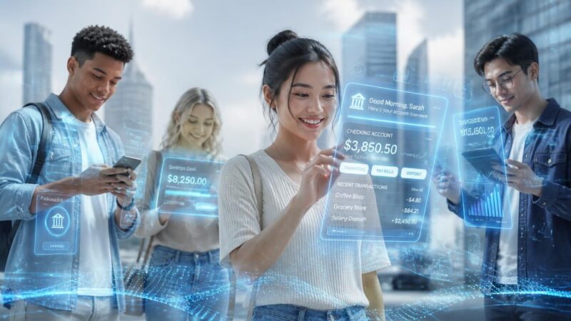découvrez comment le digital transforme l'accès bancaire pour les jeunes, en facilitant l'ouverture de compte et en réduisant les barrières traditionnelles qui les empêchaient de franchir la porte d'une banque.