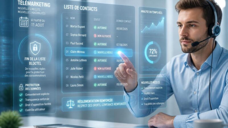 découvrez les conséquences de la fin de bloctel à partir du 11 août sur le démarchage téléphonique et ce que cela signifie pour les consommateurs et les entreprises.