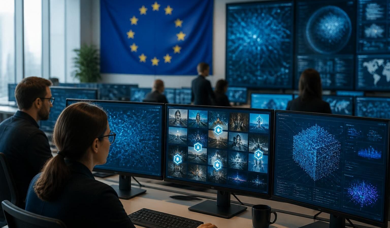 découvrez comment google met en place un étiquetage systématique de tous les contenus générés par l'ia en europe pour assurer transparence et confiance.