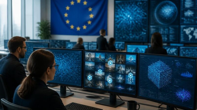 découvrez comment google met en place un étiquetage systématique de tous les contenus générés par l'ia en europe pour assurer transparence et confiance.