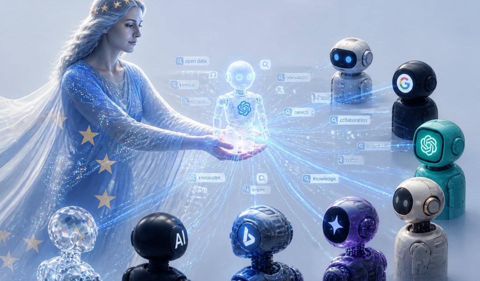 l'union européenne contraint google à ouvrir android aux intelligences artificielles concurrentes et à rendre publiques ses données de recherche, renforçant la concurrence et la transparence.