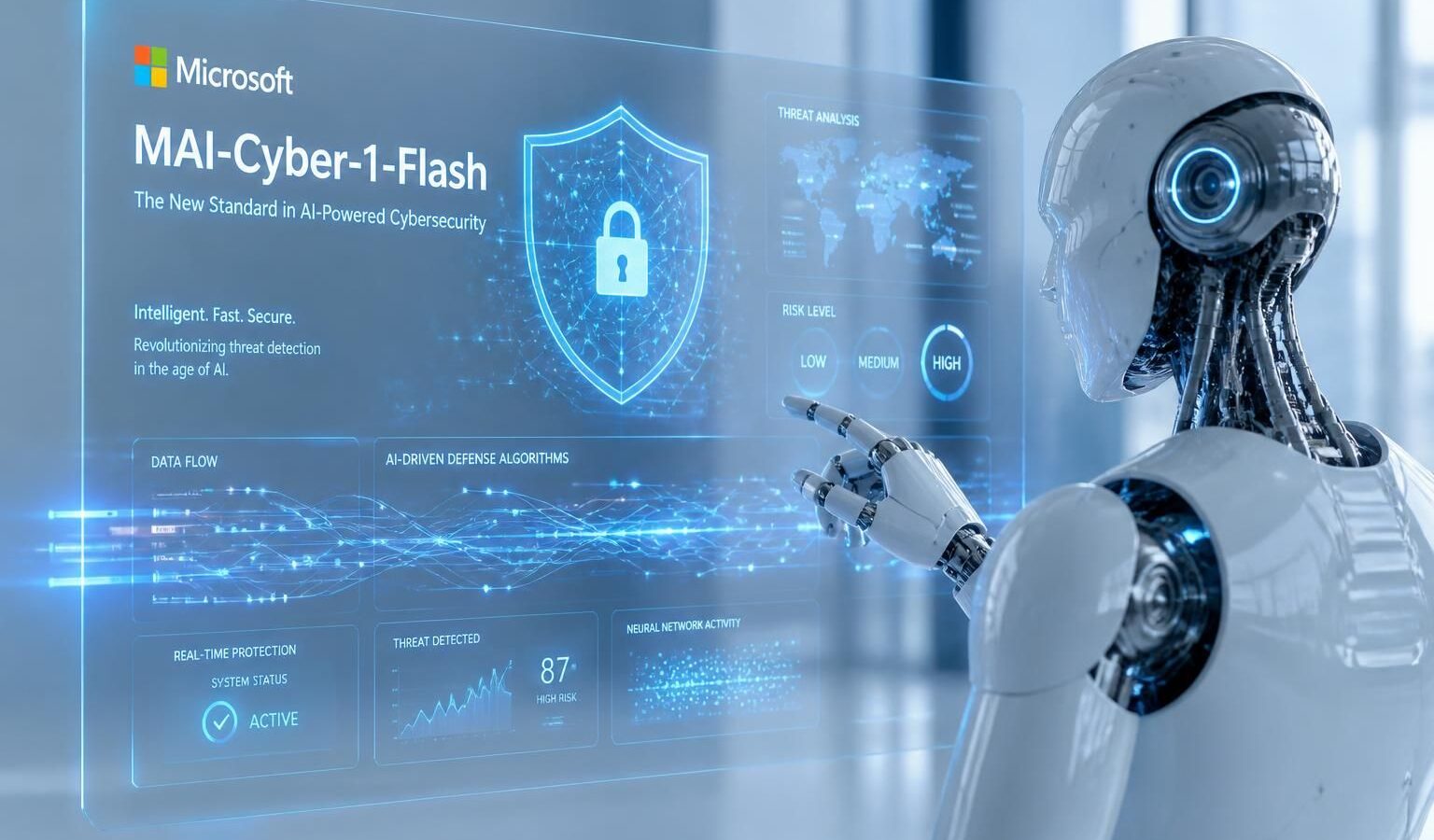 découvrez mai-cyber-1-flash, le premier modèle d'ia de microsoft dédié à transformer la cybersécurité grâce à des technologies innovantes et une protection avancée.
