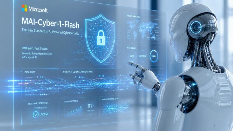découvrez mai-cyber-1-flash, le premier modèle d'ia de microsoft dédié à transformer la cybersécurité grâce à des technologies innovantes et une protection avancée.