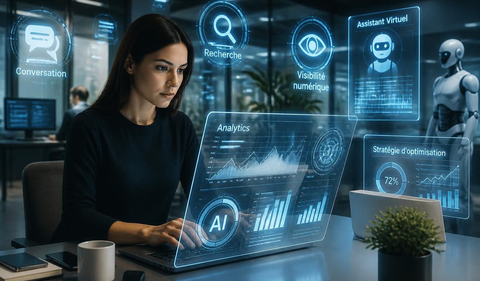 découvrez comment la recherche conversationnelle, boostée par l'intelligence artificielle, peut optimiser votre stratégie de visibilité en ligne et améliorer l'engagement utilisateur.