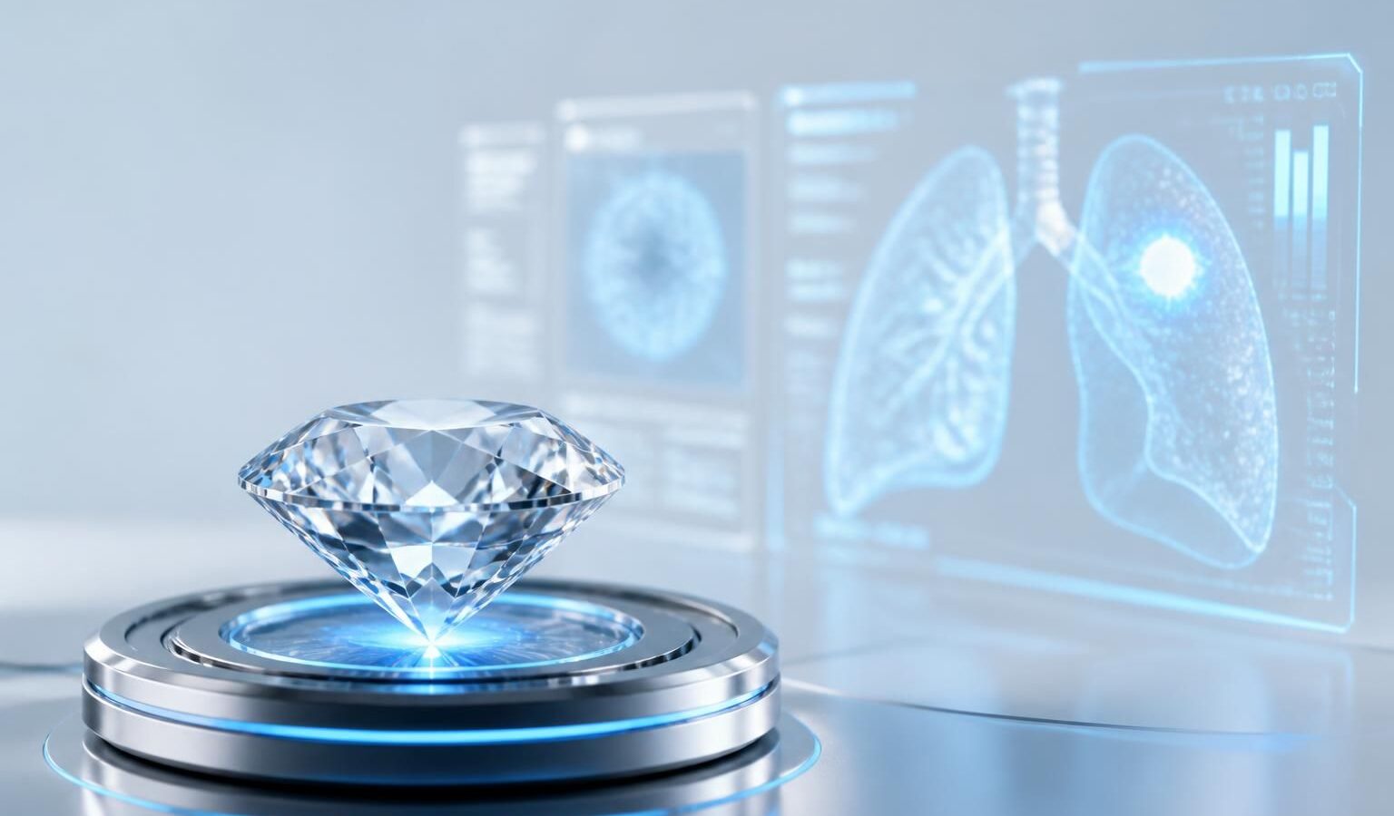 découvrez comment un test du diamant rapide de 5 secondes peut aider à détecter le cancer du poumon tôt et améliorer les chances de réussite du traitement.