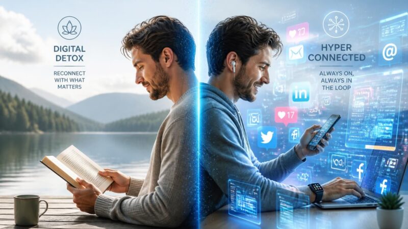 découvrez comment équilibrer vacances et technologie : êtes-vous pour une détox digitale ou préférez-vous rester hyperconnecté pendant vos congés ?