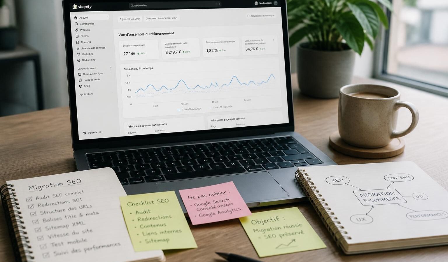 découvrez la checklist essentielle pour réussir la migration vers shopify tout en préservant votre seo e-commerce et optimisez votre présence en ligne sans perte de trafic.