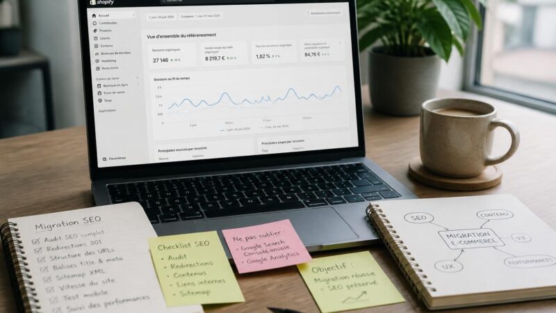 découvrez la checklist essentielle pour réussir la migration vers shopify tout en préservant votre seo e-commerce et optimisez votre présence en ligne sans perte de trafic.