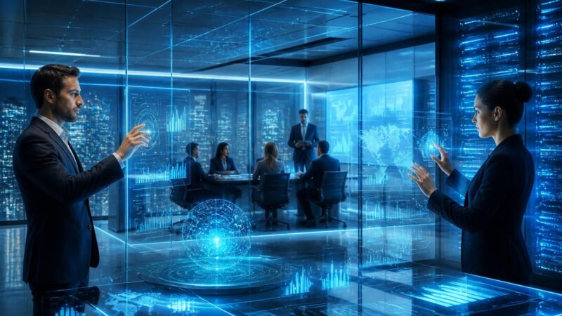 découvrez comment l'intelligence artificielle transforme le commerce en utilisant les données comme levier stratégique essentiel pour prendre des décisions éclairées et optimiser la performance.