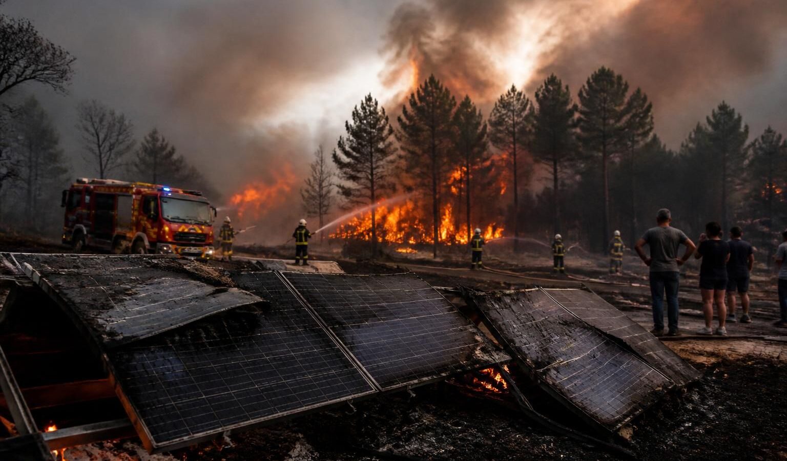 découvrez comment une rumeur surprenante liant les panneaux solaires aux incendies en gironde a rapidement circulé et gagné en viralité sur les réseaux sociaux.