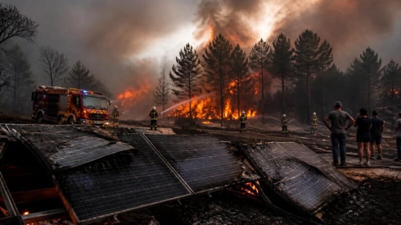 découvrez comment une rumeur surprenante liant les panneaux solaires aux incendies en gironde a rapidement circulé et gagné en viralité sur les réseaux sociaux.