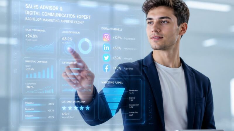 découvrez une opportunité d'alternance en bachelor marketing pour devenir conseiller de vente et expert en communication digitale h/f. développez vos compétences et lancez votre carrière dans un secteur dynamique.