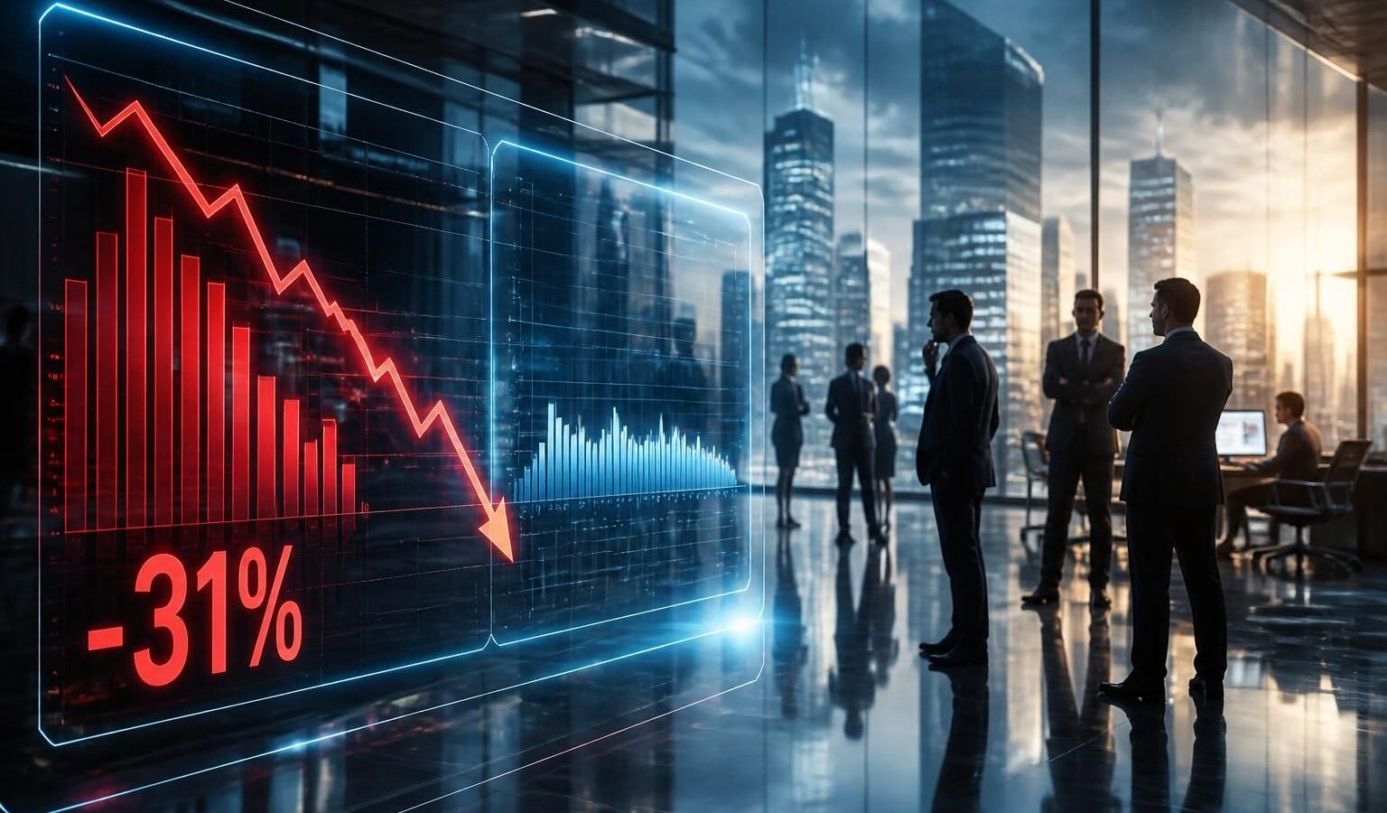découvrez les dernières turbulences sur le marché de l'ia avec la perte de 31 % d'utilisateurs pour copilot 365 et le recul de chatgpt. analysez qui profite réellement de cette évolution.