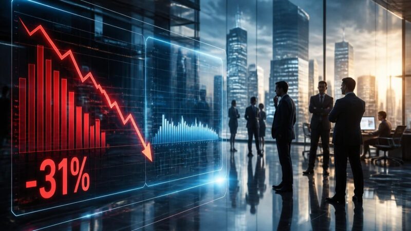 découvrez les dernières turbulences sur le marché de l'ia avec la perte de 31 % d'utilisateurs pour copilot 365 et le recul de chatgpt. analysez qui profite réellement de cette évolution.
