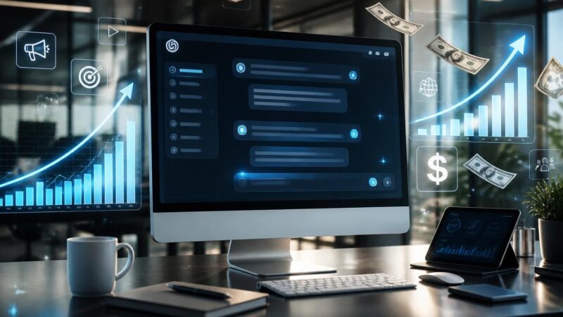 découvrez comment chatgpt génère un milliard de dollars par an grâce à la publicité, propulsant les revenus d'openai à un niveau record.