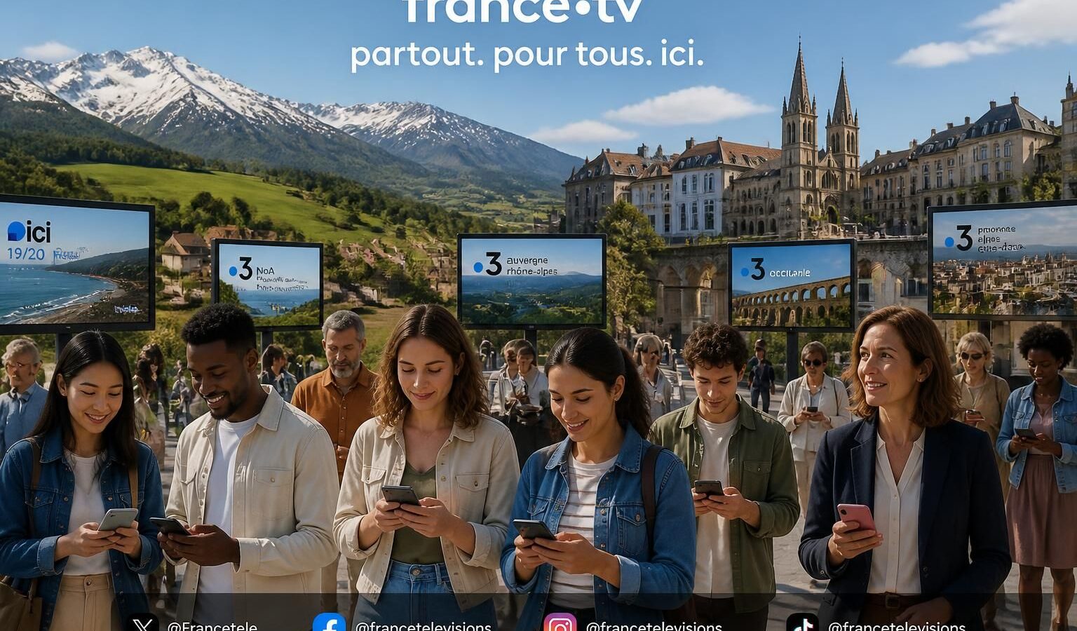 france télévisions renforce son ancrage régional en développant sa présence et son engagement sur les réseaux sociaux, pour mieux connecter avec les communautés locales.