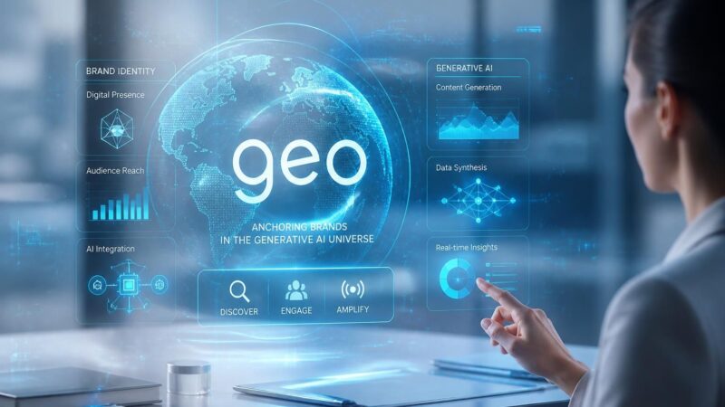 découvrez geo par infopro digital media, une solution innovante qui permet aux marques de s'intégrer efficacement dans l'univers des intelligences artificielles génératives.