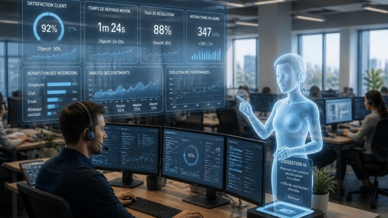 découvrez comment l'intelligence artificielle transforme les indicateurs de performance des centres de contact, améliorant la qualité du service client et l'efficacité opérationnelle.