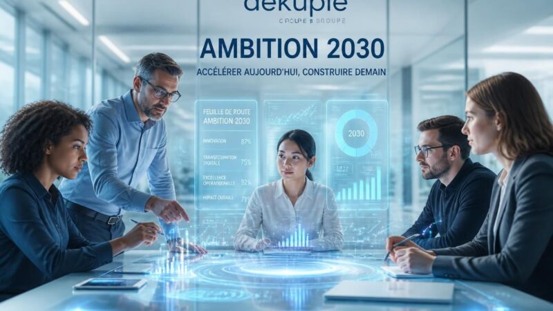le groupe dekuple accélère la mise en œuvre de sa feuille de route ambition 2030, dévoilant des résultats prometteurs qui témoignent de son engagement envers l'innovation et la croissance durable.