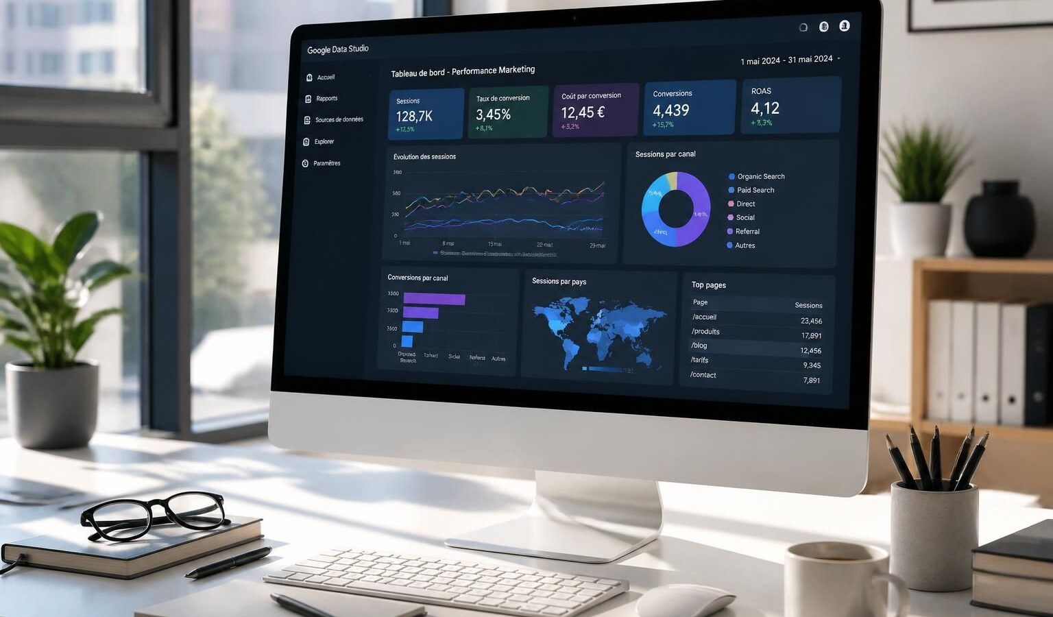 découvrez looker studio, l'outil puissant de reporting de google, et apprenez à analyser vos données pour prendre des décisions éclairées.