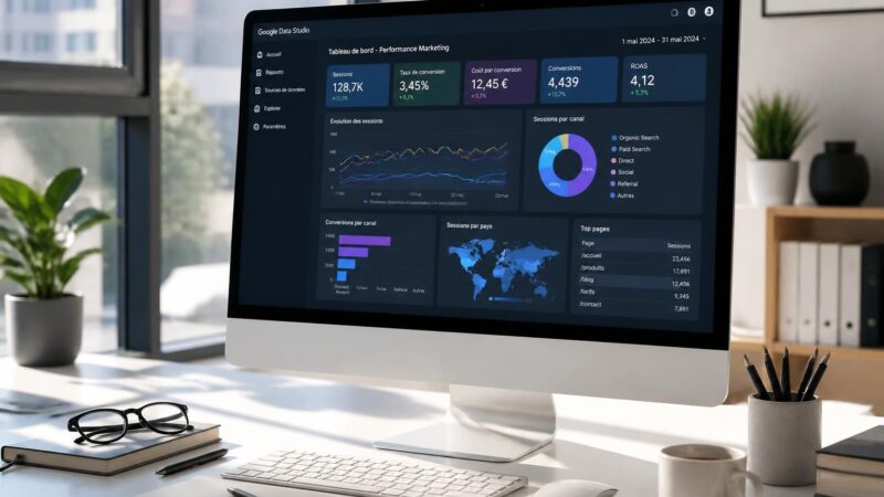 découvrez looker studio, l'outil puissant de reporting de google, et apprenez à analyser vos données pour prendre des décisions éclairées.