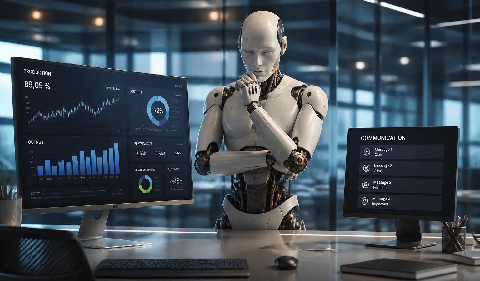explorez le dilemme complexe de l'ia en marketing : comment produire davantage de contenus tout en communiquant avec parcimonie pour maximiser l'efficacité et l'impact.