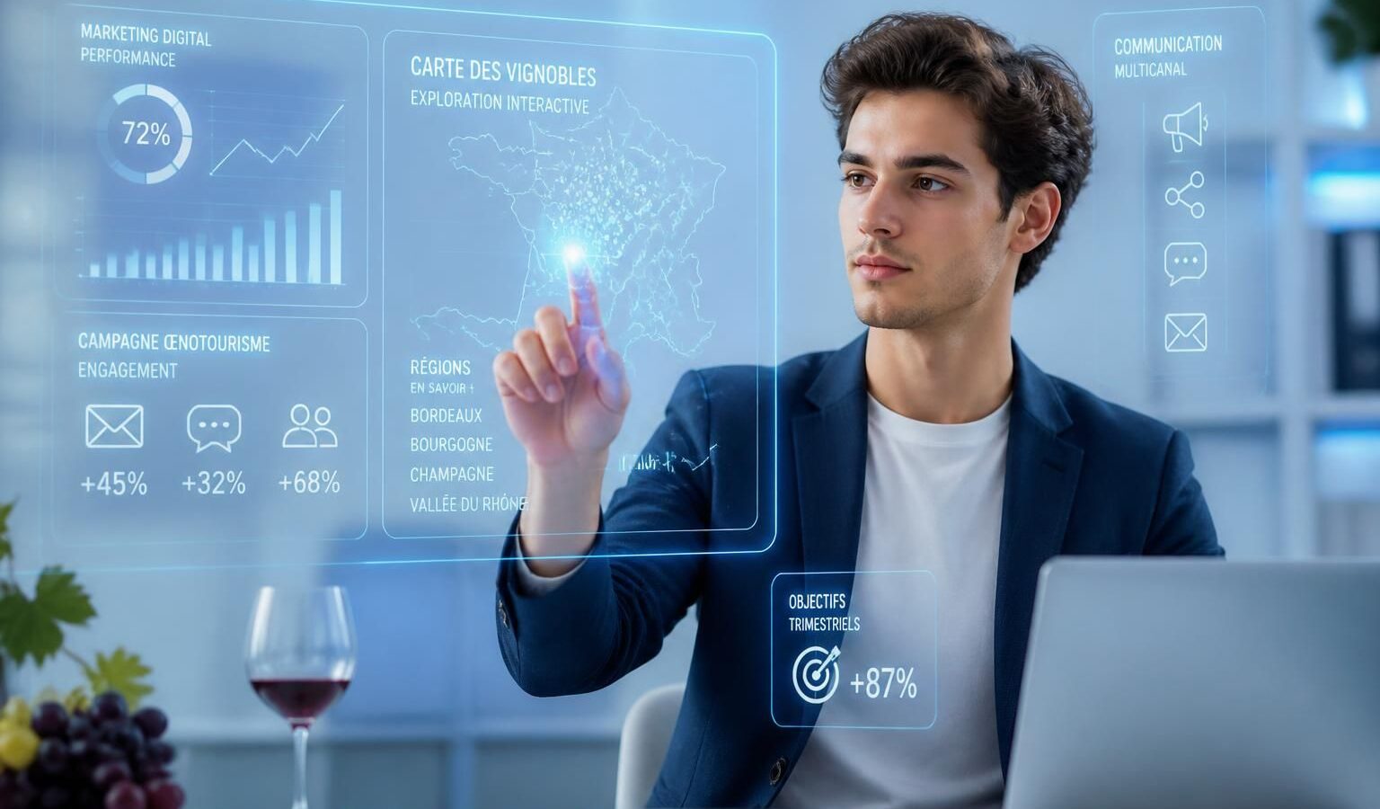 participez à un stage passionnant en développement commercial, marketing digital, communication et œnotourisme. rejoignez une équipe dynamique et développez vos compétences dans un secteur unique et motivant !