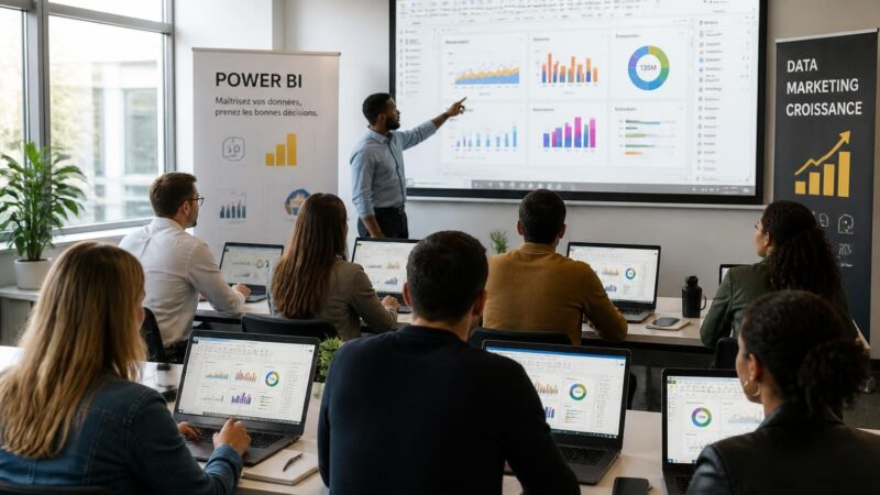 découvrez notre sélection des meilleures formations power bi pour améliorer les compétences des marketeurs et optimiser l'analyse de données marketing.