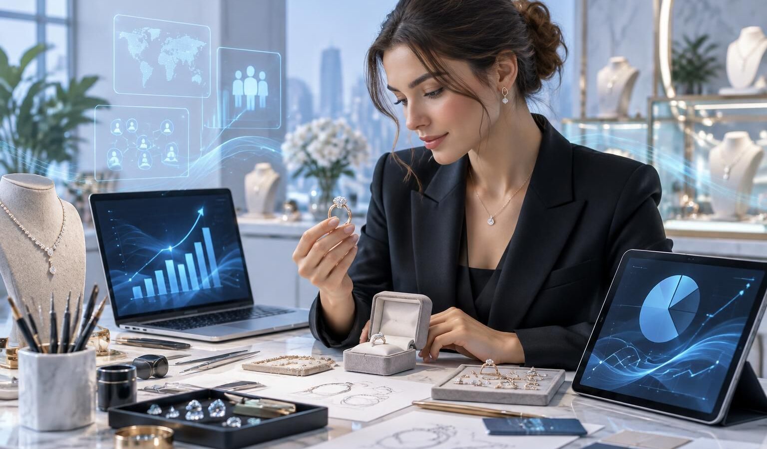 rejoignez une bijouterie en alternance comme chargé(e) de développement commercial et marketing, et développez vos compétences en vente et communication.