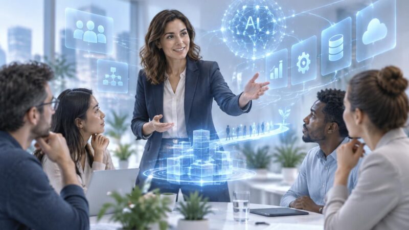 rejoignez une équipe en tant que chargé(e) de conduite du changement et accompagnez la transformation digitale autour de sap et de l’intelligence artificielle.