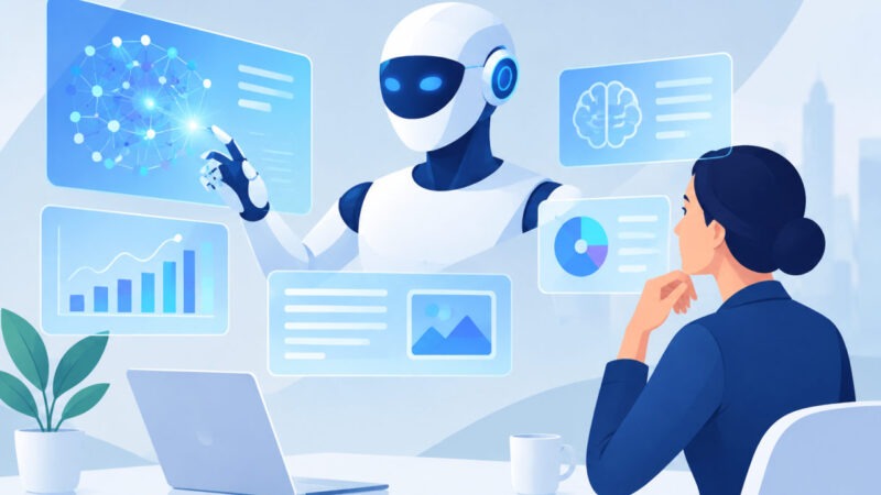 Interface du modèle Gemini 4 Argon de Google utilisée par des professionnels en entreprise