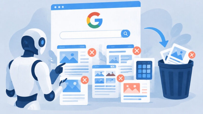 Lutte contre le spam UGC Google visant les générateurs de pages et web apps