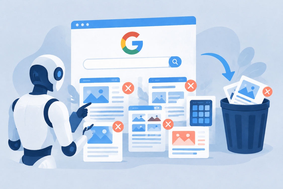 Lutte contre le spam UGC Google visant les générateurs de pages et web apps
